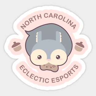 NC Eclectic Esports Logo - Kawaii Edition Sticker